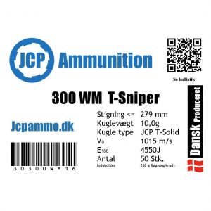 300 WM T-Sniper 10,0g