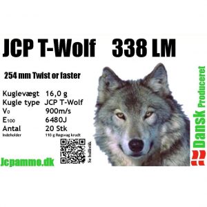 JCP T-Wolf 338 LM 16,0g