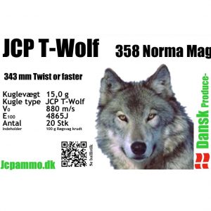 JCP T-Wolf 358 Norma Mag. 15,0g