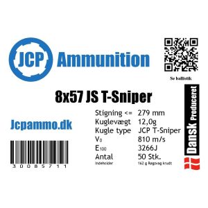 8x57 JS T-Sniper 12,0g