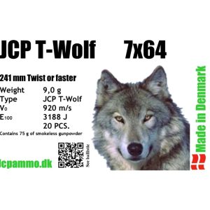 JCP T-Wolf 7x64 9,0g