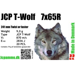 JCP T-Wolf 7x65R 9,0g