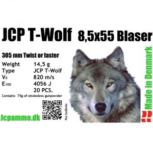 JCP T-Wolf 8,5x55 Blaser 14,5g